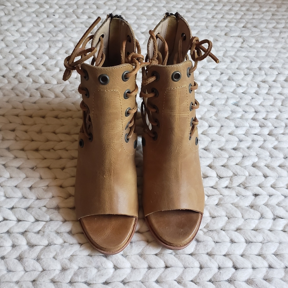 Baske California Fury Open Toe Booties - Picture 6 of 12